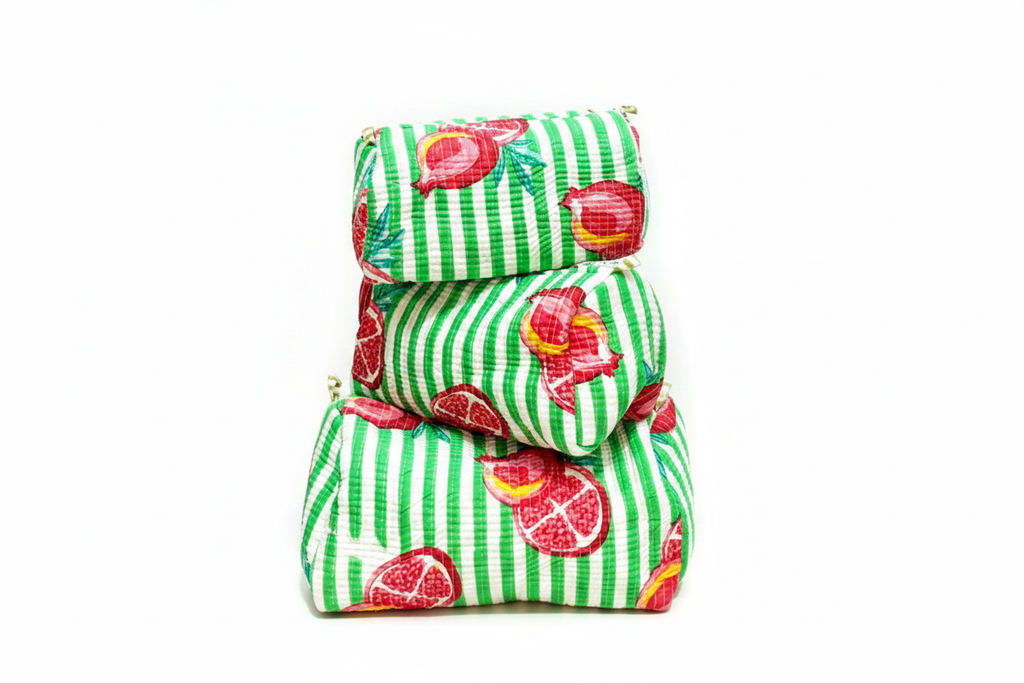 Bolsas romãs - ângulo