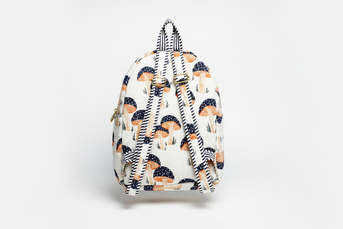 Mochila cogumelos - costas
