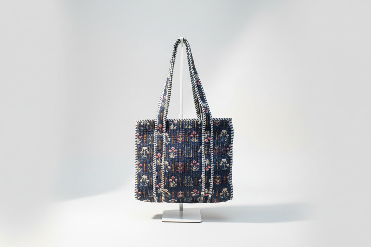 Tiffin Bag azul escura clarificada