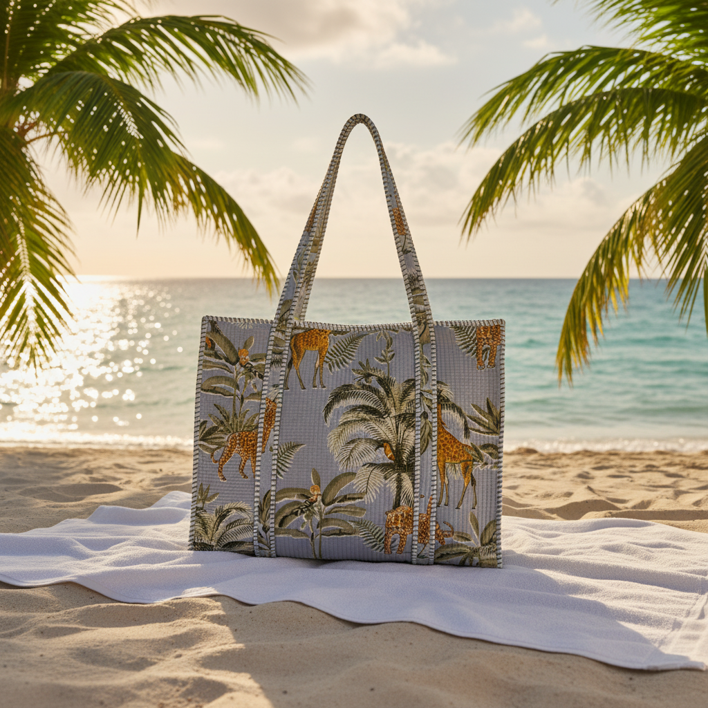 Tote Bag - Cenário Praia